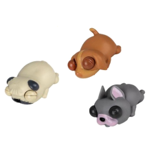 Squeeze Dog with popping eyes 8cm